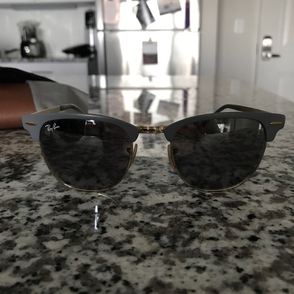 Ray-Ban Club Master Metal Sunglasses - Picture 3 of 8